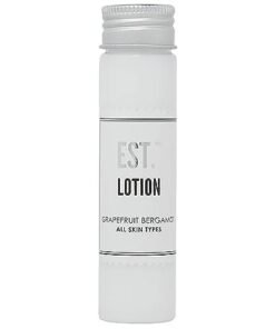 world amenities EST Soothing Hand  Body Lotion with GrapefruitBergamot fragrance BiodegradableRecyclable Bottle with Screw Top 141oz  40ml