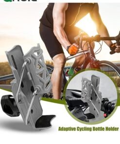 GROIC 2Pcs Bike Water Bottle Holder, Adjusting Cup Holder for Motorcycle, Automatic Clamp Design, Rotatable Cup Mount for Handlebar and Frame, Auto-Tightening Bicycle Drink - Image 4