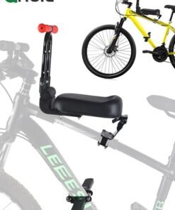 GROIC Child Bike Seat, Kids Bike Seat with Handlebar Attachment, Detachable Front Mounted Child Bicycle Seats with Foot Pedals for  Children from 1 to 8 Years Old, Suitable for Square Tube Bicycles