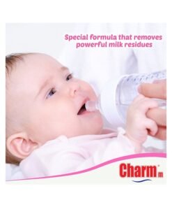 CHARMM Baby Bottle Cleanser, Ideal For Cleaning Baby Bottles, 100% Recycled, Eco-Friendly, Dermatologically Tested 3x750ml