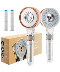 Arabest Shower Filter Shower Head - High Pressure Bathroom Accessories Set to Remove Chlorine and Impurities, Massage Scalp to Prevent Hair Loss and Dry Skin (3 Modes)