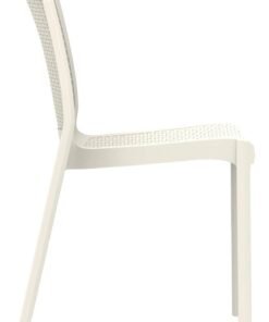 Cosmoplast Plastic Cedarattan Chair Warm Grey - Image 3