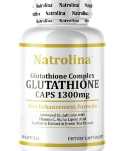 Natrolina Advanced Glutathione Complex 1300mg With Vitamin C, 60 Capsules