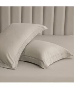 Donetella Standard Pillowcase Set of 2, Size 50x75 cm, Ultra Soft Brushed Microfiber, Envelope Closure, Durable, Wrinkle & Fade Resistant Pillow Covers
