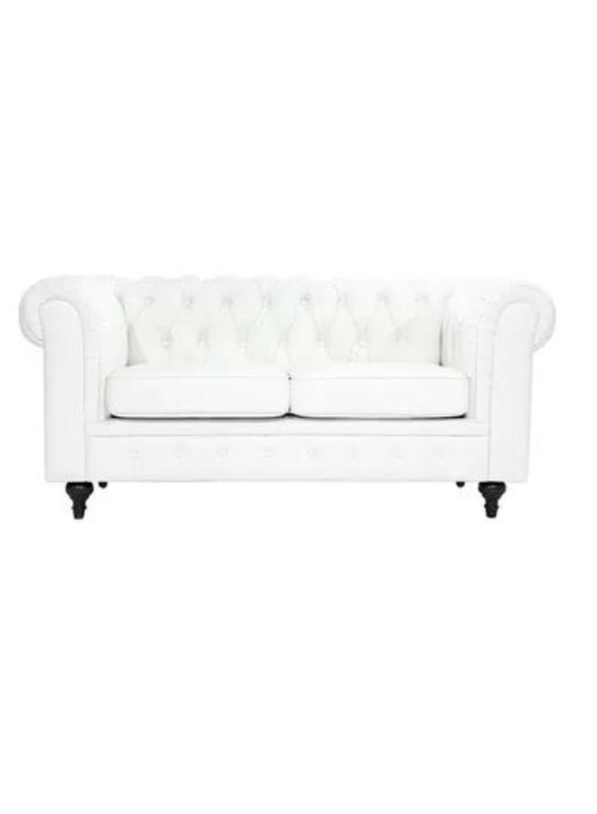 Maharat Al Bahar Chester Hill 2 seater Fabric Sofa White
