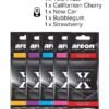 Areon 5-Piece X Version Car Air Freshener