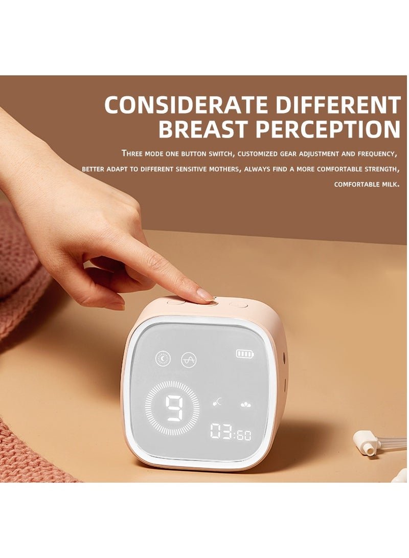 Be a better mom Wearable Double Electric Breast Pump with Lactation Function - Digital Display with Hands-Free and Lightweight Level 15 Pump, 180ml*2 Pcs Capacity, 2500mAh Battery, 3 Modes, and 9 Gears 53x35x57.2mm - Image 2