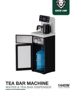 GREEN LION Smart Water Dispenser Tea Bar Machine, Touch Screen Display, Remote Control, Stainless Steel Kettle, Bottom Loading Hot and Cold Water Machine, Fast Boiling for Home and Commercial