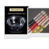 Disposable Tableware Bowl Chopsticks Suit Dish Bowl Cup Spoon Four-piece Plastic Aviation Tableware Hard Hotel Household Wholesale-Color:Crystal Thickened Aviation Bowl Chopsticks Each 100