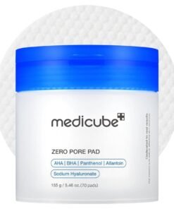 Medicube Zero Pore Pads  2.0 (70 Pads) -  Calming Toner Pads for Exfoliation, Minimizing Pores, and Blackhead Removal with PHA - Ideal for All Skin Types - Korean Skin Care