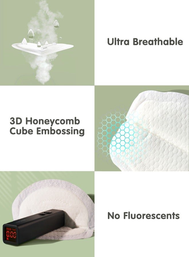 WAI Pack Of 50 Disposable Nursing Nipple Pads, Breast Pads for Breastfeeding