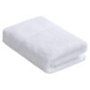MahMir Luxury White Bath Towels Large - Circlet Egyptian Cotton | Highly Absorbent Hotel spa Collection Bathroom Towel  70*140cm White, (Pack of 1 Towel)
