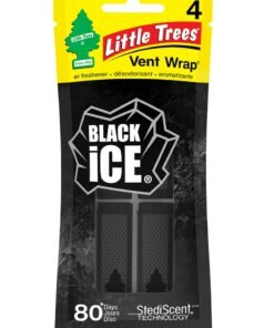 Little Trees Vent Wrap Black Ice Car Air Freshener