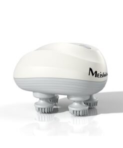 Meishida Electric Head Scalp Massager, Detachable and Waterproof Head Massager, Portable Deep Scalp Massager for Stress Relax