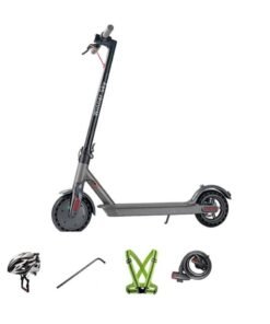 Winner Sky High-Speed Foldable Electric Scooter 350W – Free Helmet, Lock & Vest – Black
