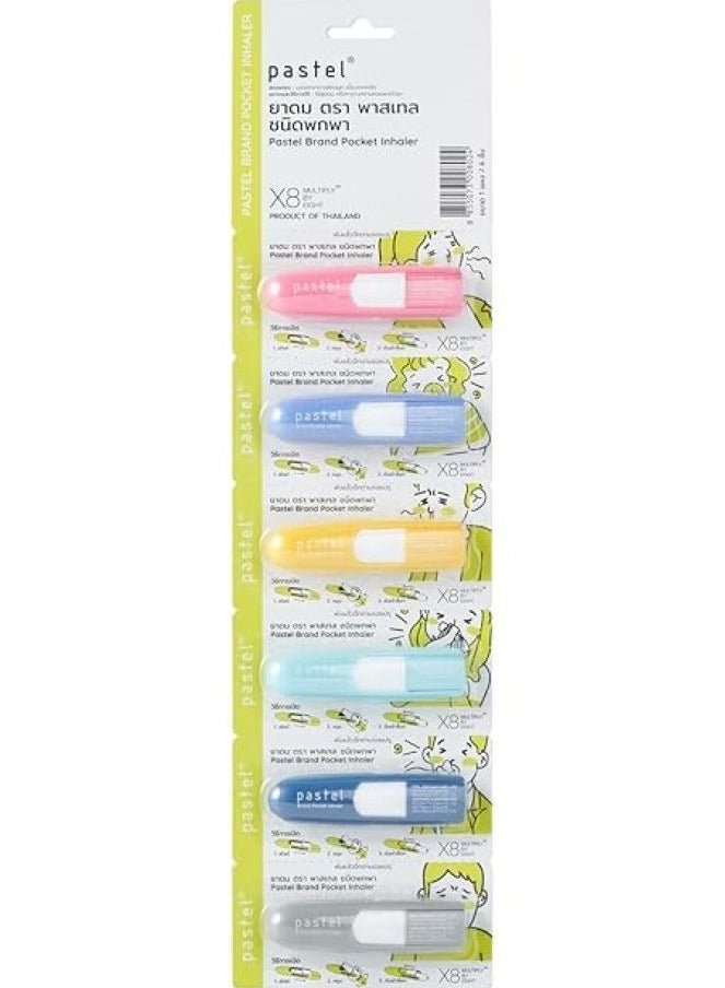 Pastel Brand Pocket Inhaler (1 * 6)