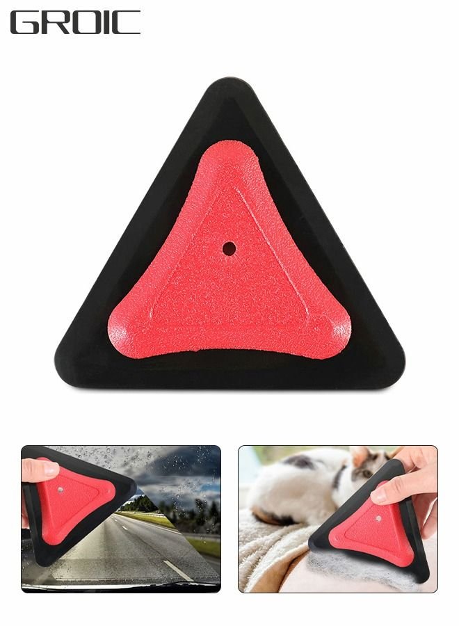 GROIC Multi Purpose Car Interior Cleaning Silicone Pet Hair Scraper Window Glass Demister Wiper,Car Supplies