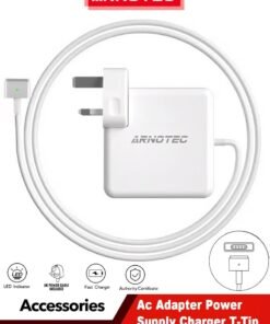 ARNOTEC MacBook Air Charger UK, 45W T-TIP Mac Charger Power Adapter Compatible with Macbook Air 11"13 inch(Mid-2012~2017), Models A1465 A1466 A1435 A1436