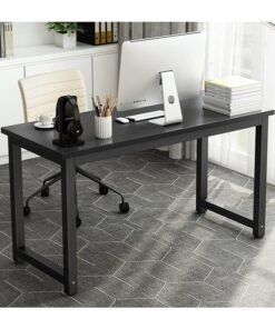 SKY-TOUCH Computer Desk 120 * 60cm, Computer Laptop Table Desk Office Desk Study Writing Desk Easy Assembly, Computer Desk Modern Simple Style for Home Office