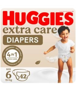 HUGGIES Extra Care Size 6 15+ kg Jumbo Pack 42 Diapers
