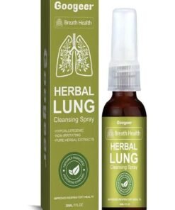 Googeer New Googeer Herbal Lung Cleansing Spray Breath Detox Herbal Lung Cleanse Spray, Herbal Lung Cleanse Mist - Powerful Lung Support