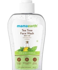 Mamaearth Tea Tree Oil Control Face Wash | Controls Acne & Pimples | Removes Excess Oil | For Oily and Sensitive Skin | For Men & Women | 250 ml