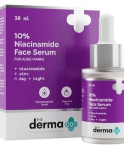 The Derma Co 10% Niacinamide Face Serum with Zinc for Acne Marks | Fades Acne Marks & Dark Spots | Controls Oil