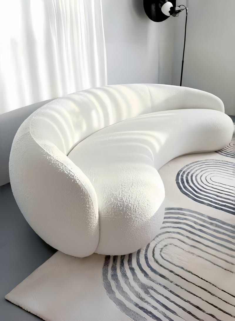 AAF FURNITURE Light Luxury Style Furniture Sofa Set Beige Without Pillow
