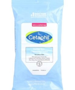 Cetaphil Gentle Skin Cleansing Cloths, Fragrance Free, 10 Pre-Moistened Cloths