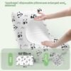 Disposable Cute Pillowcase Travel Portable Winter Thickened Large Household Double Hotel Supplies Suit Wholesale-Color:Panda Bamboo-Specifications: Sterile And Thickened