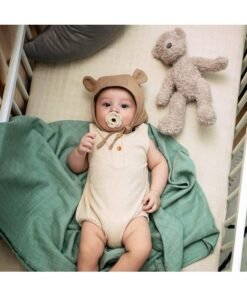 Moonkie Pacifiers Set of 2 | One-Piece Design Baby Pacifier with Large Air Holes | BPA-Free Safe Silicone Soother | 6 Months Up - Image 3