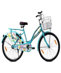 Vivid Platina 26 Inch || Single Speed  || Rigid Suspension & Calliper Brake || For Women || Aqua Blue Color || Frame Size-18 Inch