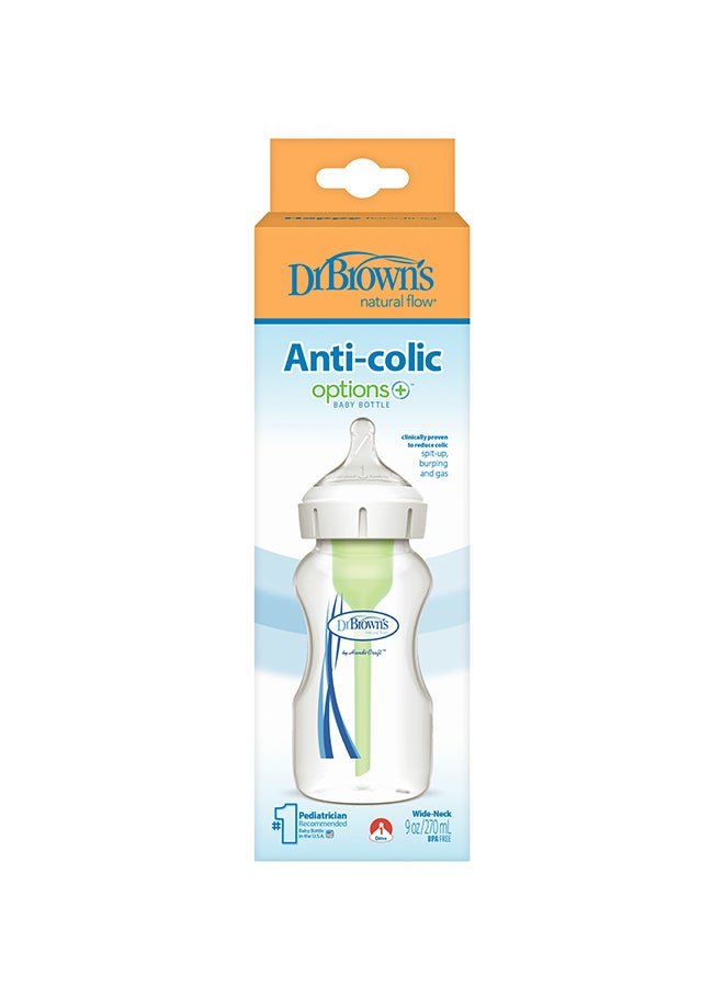 Dr. Brown’s 9 Oz/270 Ml Pp W-N Anti-Colic Options+ Bottle, 1-Pack