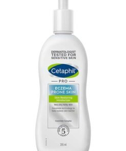 Cetaphil Pro Eczema Prone Skin Restoring Moisturizer, For Dry, Itchy, Irritated Skin, Parabens Free, Unscented Clear 295ml
