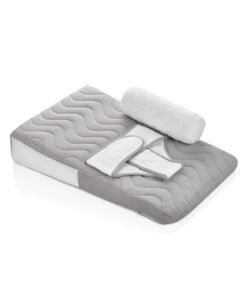 BabyJem Reflux Pillow With Belt, 0-6 Months, Grey
