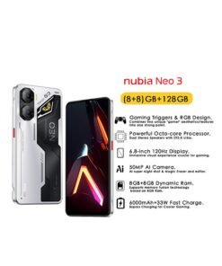 nubia Neo 3 Dual SIM Cyber Silver 8GB+8GB RAM 128GB 4G - Middle East Version