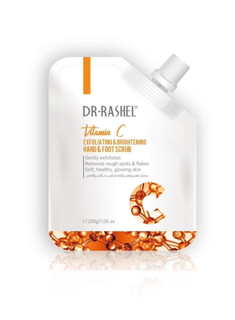 DR. RASHEL Vitamin C Exfoliating & Brightening Hand & Foot Scrub 200 g