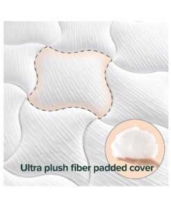 Alternative view of Zinus Cloud Memory Foam Mattress, King (US Spec), Fiberglass Free, Pressure Relieving, Mattress in A Box, CertiPUR-US Certified, White (193.0 X 203.2 X 30.5 CM)