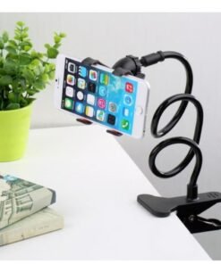 TIGER Flexible Arm Lazy Phone Holder Clamp – Bed Tablet Mount Bracket, Adjustable Gooseneck Stand for iPhone, Samsung, and Other Smartphones – Perfect for Hands-Free Viewing, Reading & Video Calls – Durable & Stable Design