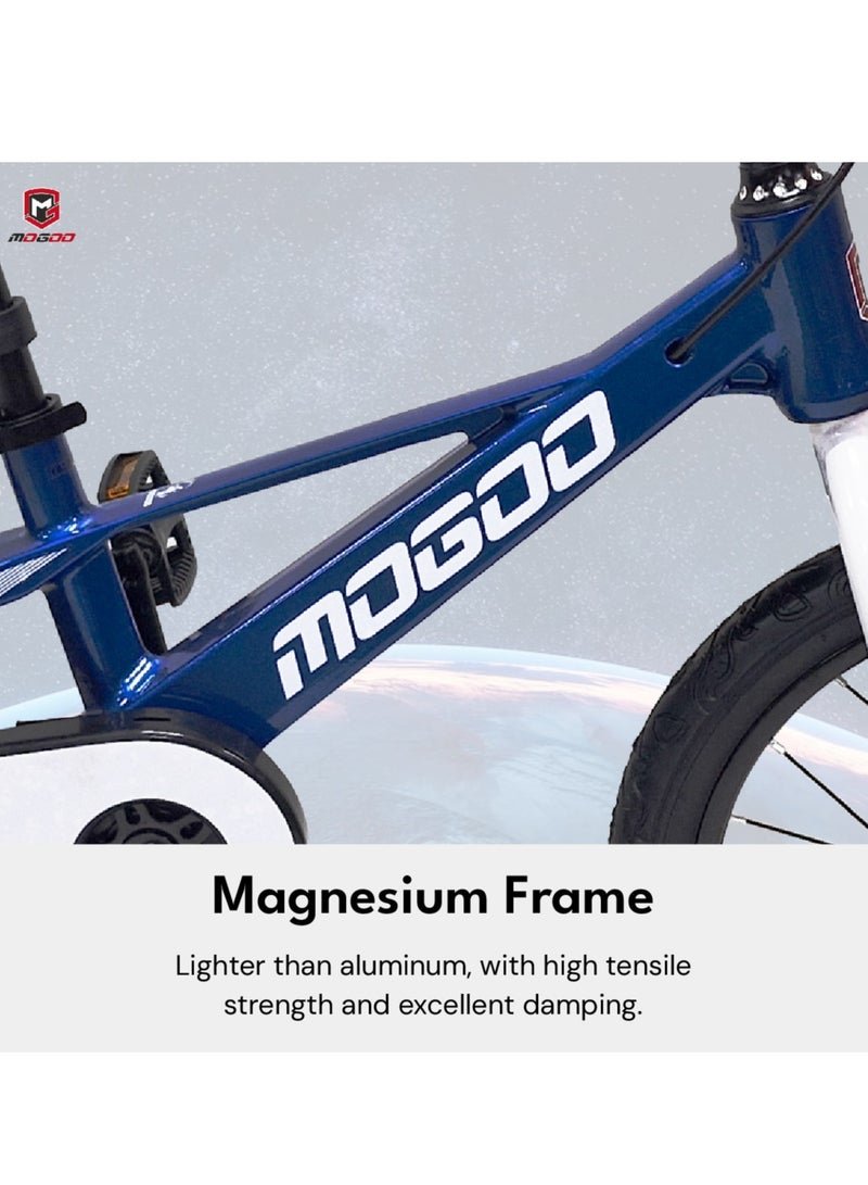 MOGOO Rover Kids Magnesium Bike 16-Inch Blue - Image 3