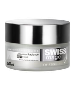 SWISS image Brightening Night Cream with Niacinamide 50 ml Face Cream for Pigmentation & Dark Spot Reduction Improves skin texture & Repair skin Barrier |Men & Women All Skin Types Swiss Made