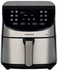 Kenwood Air Fryer, 1800 Watt, 7 Liters, Silver - HFM80.000SS 7 L 1800 W HFM80.000SS sliver