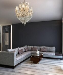 Modern Corner L-Shaped Sofa - Matching Cushions
