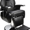 ORGANIC-COSMETIC Salon Style Barber Chair, Salon Chair for Hair Stylist, Heavy Duty Tattoo Chair Beauty Salon Equipment (Black)