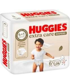 HUGGIES Extra Care, Size 6, 15+ kg, Value Pack, 28 Diapers