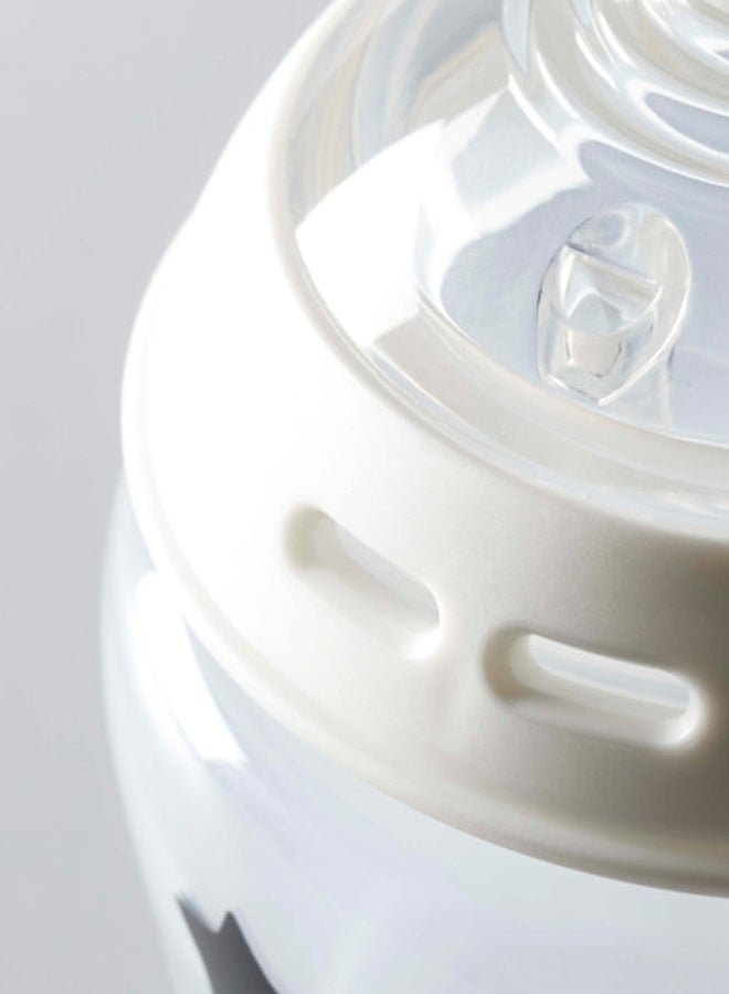 tommee tippee Pack Of 3 Baby Feeding Bottle 260 ML, 0 Months + - Image 3