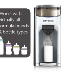 Baby Brezza New and Improved Formula Pro Advanced Formula Dispenser Machine - Automatically Mix a Warm Formula Bottle Instantly - Easily Make Bottle with Automatic Powder Blending, White - Image 3