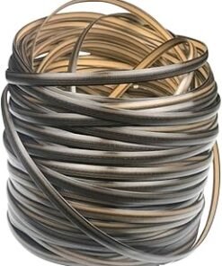 Plastic Woven Rattan Repair Material for Outdoor Garden Patio Furniture, Durable Wicker Bench Chair Table Repair Kits (Coffee B)