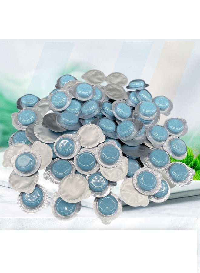 ZCM-HAPPY 50 Pieces Car Windshield Glass Concentrated Washer Tablets Solid Effervescent Wiper Cleaning for Kitchen Window
