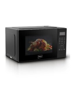 Impex 25L Digital Grill Microwave Oven With 850W Power, 9 Preset Menus, 1000W Grill Output, Child Safety Lock, 10 Power Levels, Defrost Settings, 285mm Glass Turntable, Timer, Push Button Door 25 L 850 W MO 8125DGB Black